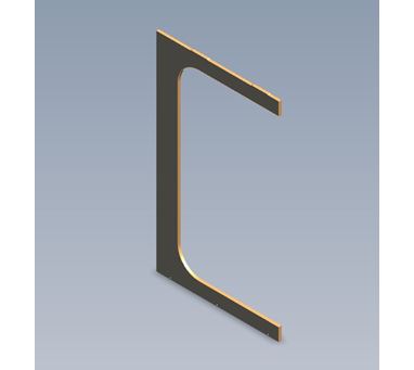 DYR D4-2 FRIDGE TABLE STORE FRONT BRACE