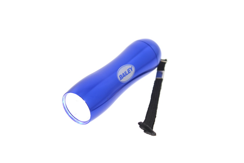 Bailey Laser Engraved Aluminium LED Torch