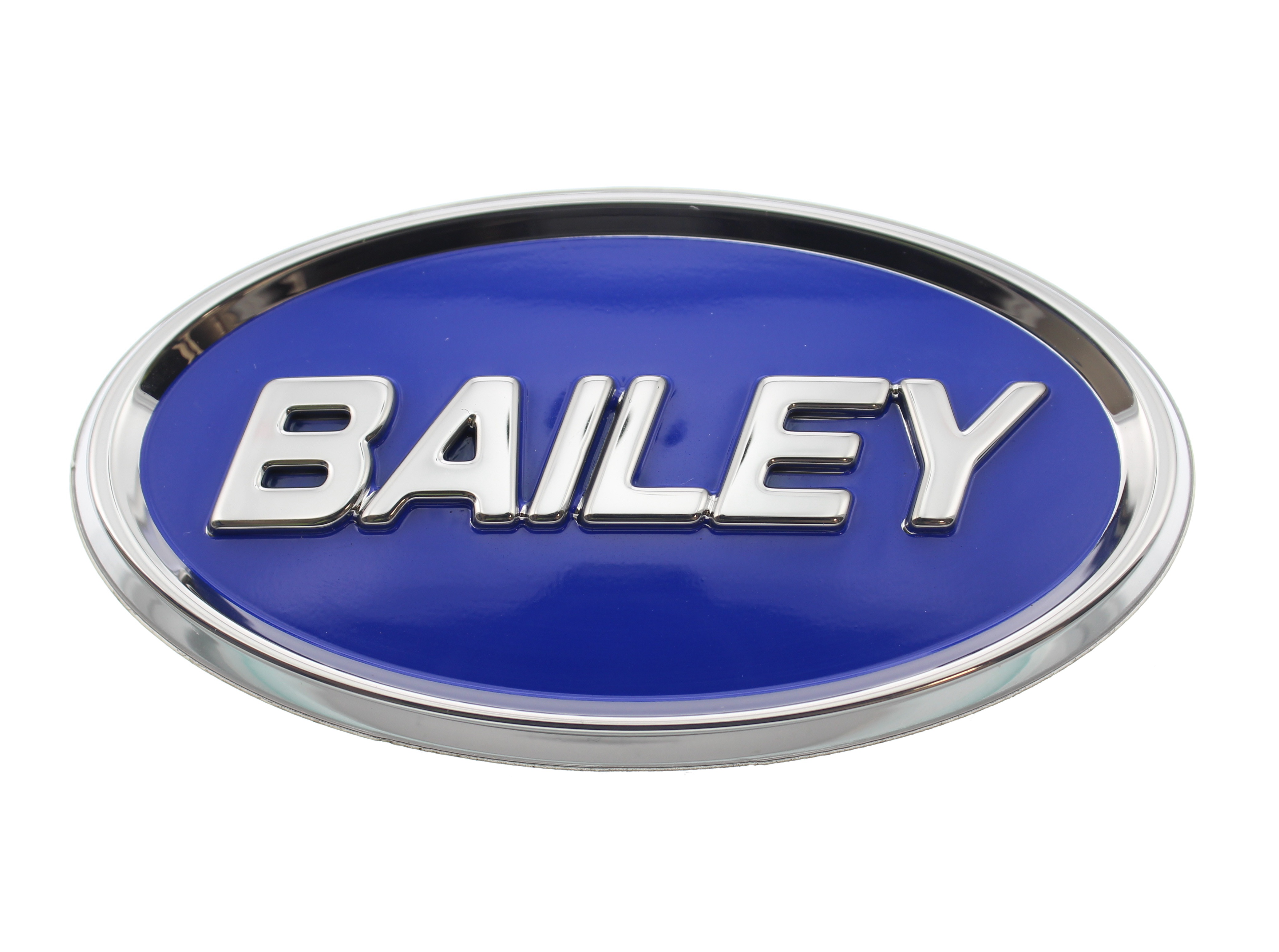 Self Adhesive 3D Plastic Bailey Oval 90x48mm