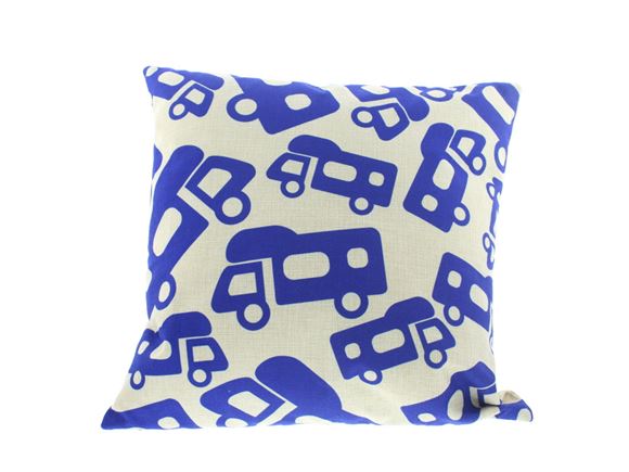 PRIMA Motorhome Pattern Scatter Cushion 40x40cm product image
