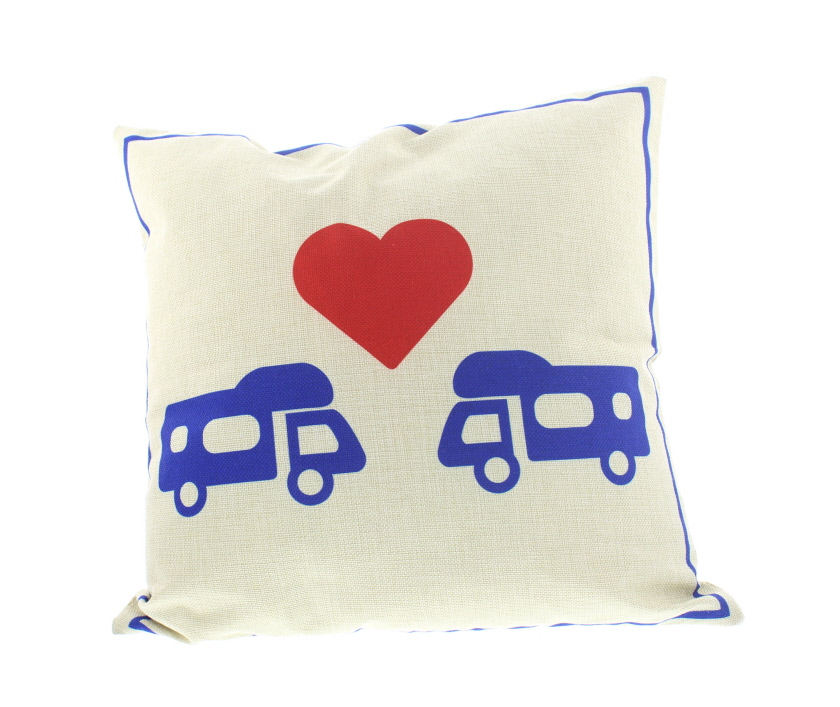 PRIMA I Love My Motorhome Scatter Cushion 40x40cm