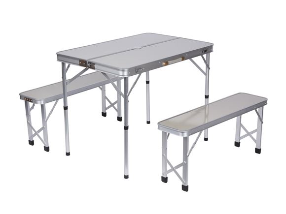 Prima 6ft Portable Folding Camping Table White Prima Leisure