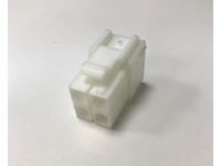 White 4 Way Harness Connector Male (Square)