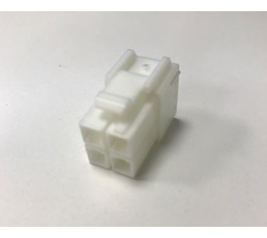 White 4 Way Harness Connector Male (Square)
