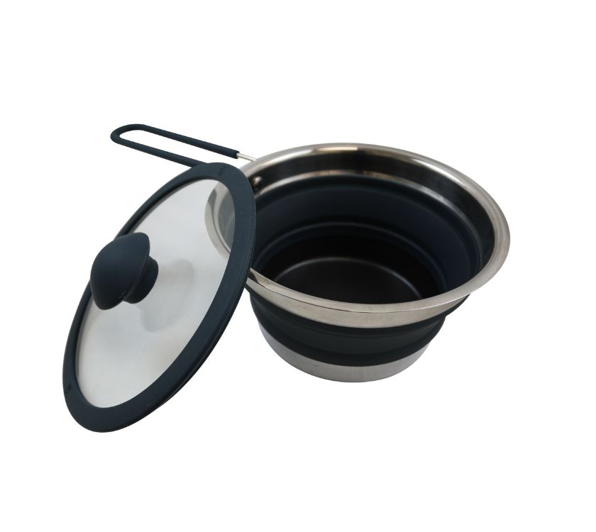 Vango Cuisine Collapsible 1L Non-Stick Saucepan