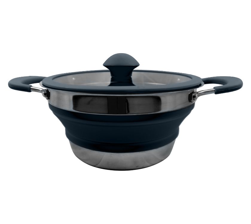 Vango Cuisine Collapsible 3L Non-Stick Casserole Pot
