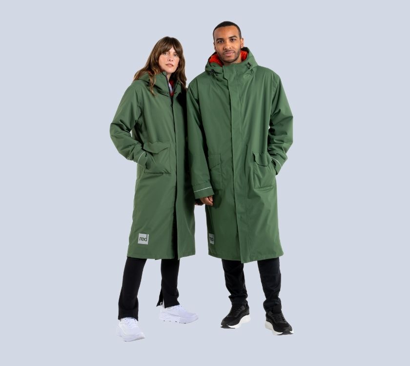 Red Equipment - Evo Slimline Parka - Forest Green - Unisex Large