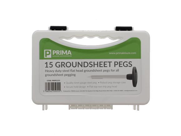 Read more about PRIMA Metal Groundsheet Pegs product image