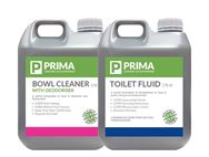 PRIMA Toilet Chemical Fluid - 2L Twin Pack