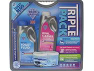 1L Big Value Triple Pack - Toilet Roll & Chemicals