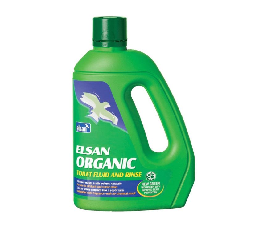 Elsan Organic Toilet Fluid and Rinse - 2L