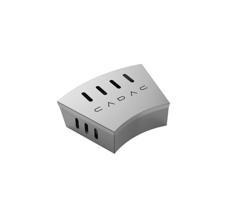 Cadac Mini Curved Smoker Box for BBQ