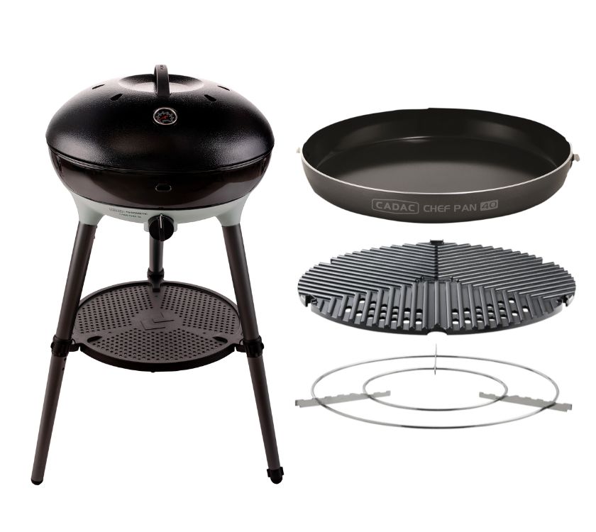 Cadac Carri Chef 40 BBQ Combo with Chef Pan