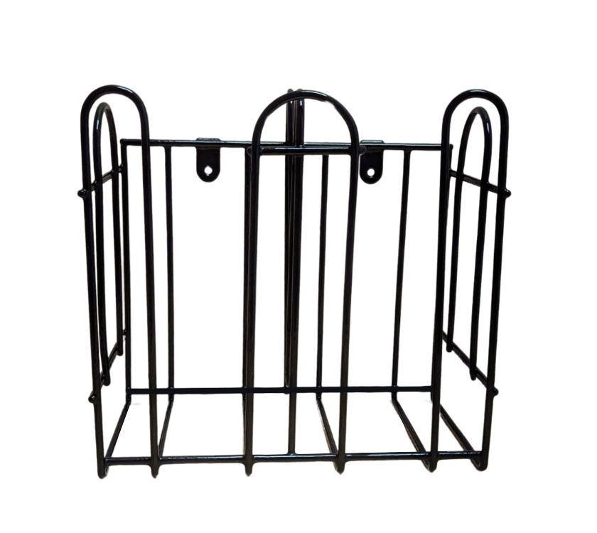 Double Mug Wire Rack - Black