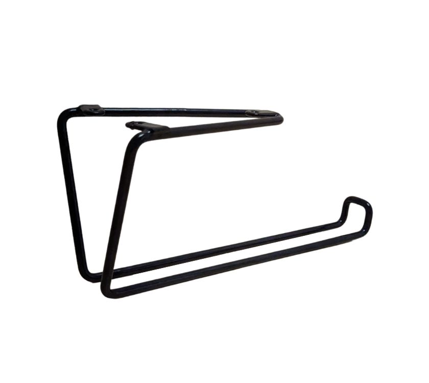 Wire Paper Kitchen Towel Holder - Black