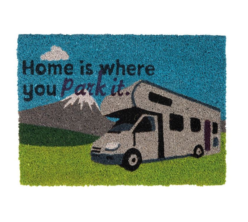 Read more about Coir Door Mat - Home is Where You Park It - Motorhome product image