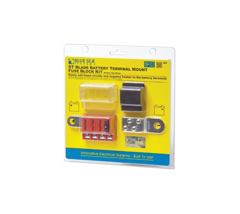 Read more about Blue Seas Battery Terminal Mounting Fuse Block Kit product image