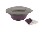 Outwell Collaps Bowl & Lid with Grater Rich Plum