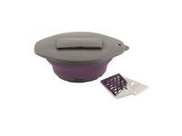 Outwell Collaps Bowl & Lid with Grater Rich Plum