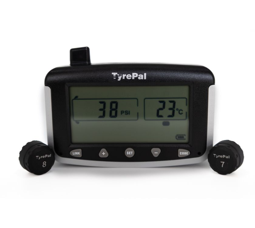 TyrePal TPMS TC215B + 2 TCSO Sensors | Tyre Pressure Monitor
