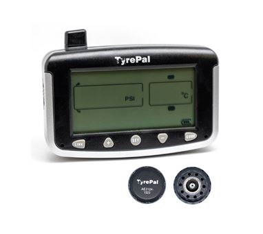 TyrePal TPMS TC215B & 2 External Sensors Caravan Tyre Pressure Monitor