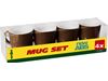 Read more about Brunner 4x Mug Set - Chocolate Brown ABS for Caravans and Motorhomes product image