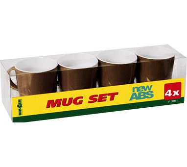 Brunner Chocolate ABS Mug Set