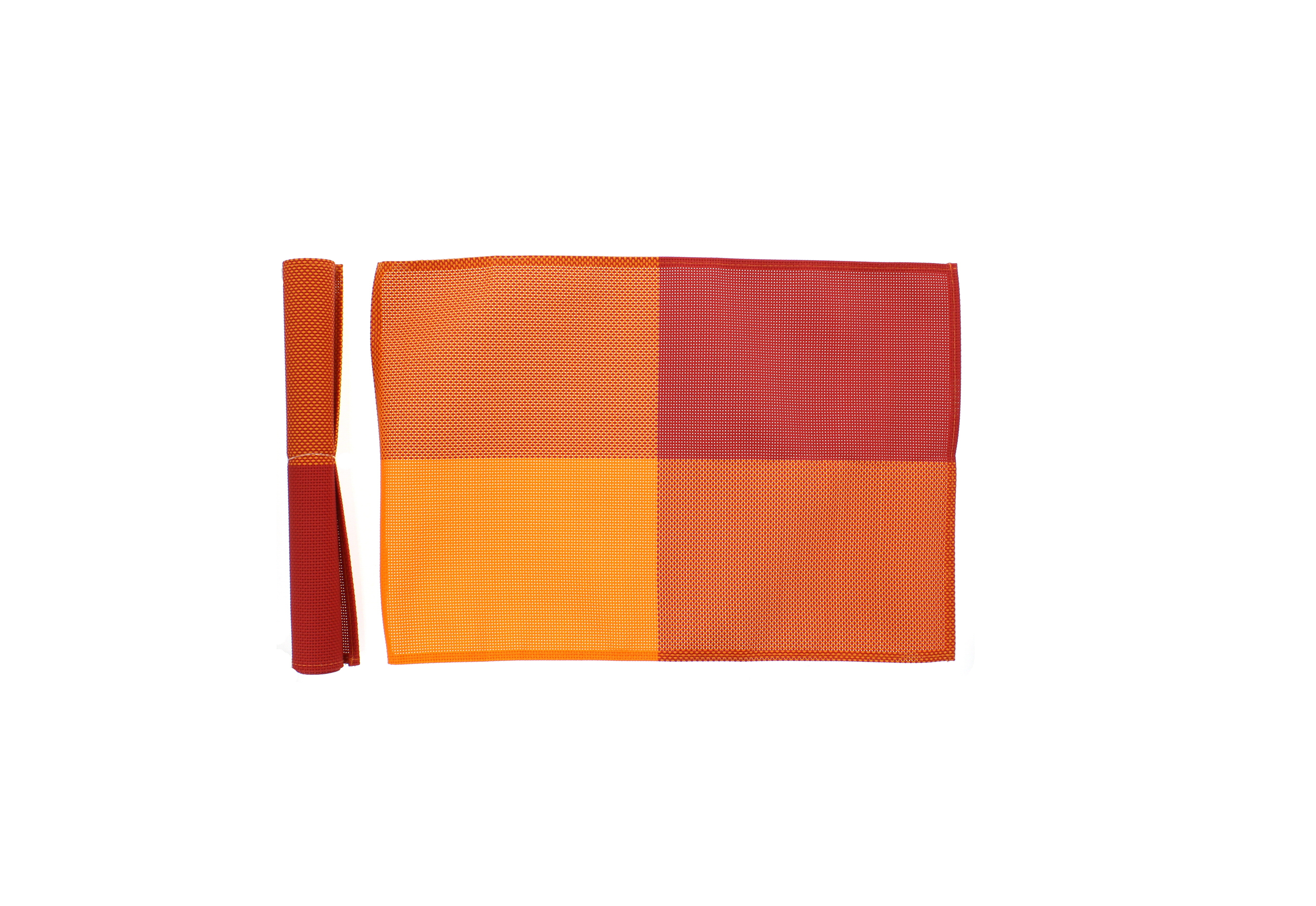 Set of 2 300x450mm Placemats Orange