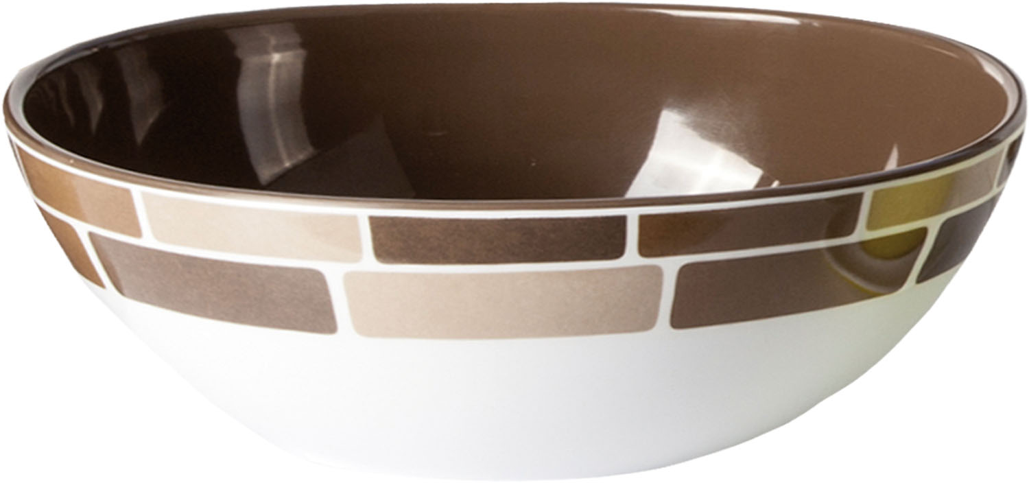 Brunner Brown Melamine Salad Bowl