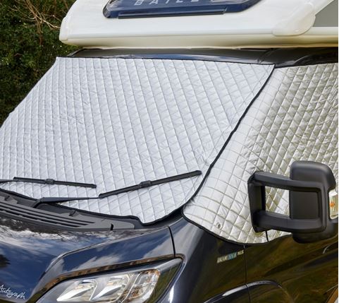 Insulated Windscreen Cover Peugeot Cab - Silver