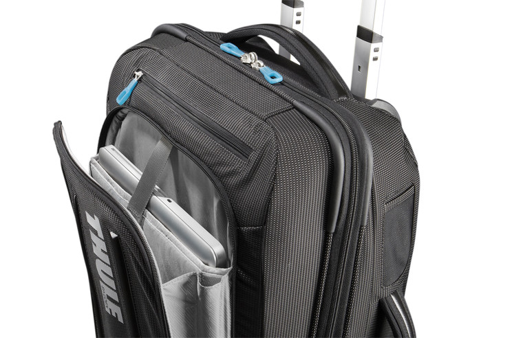 Thule Crossover 38L Rolling Carry-On - Black | PRIMA Leisure