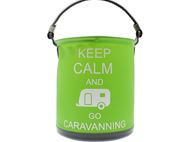Colapz Bucket - Keep Calm & Go Caravanning - Green