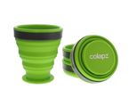 s/4 Silicone cups - Green - no lid