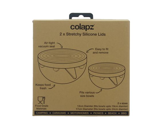 Colapz Stretchy Silicone Lids for Bowls product image