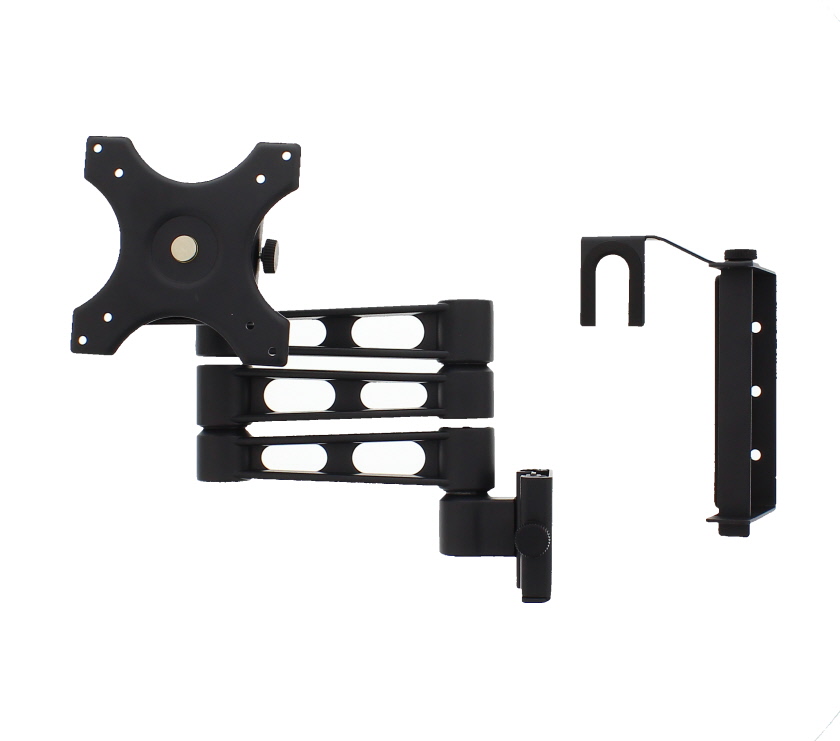 BAU Sphere S2 Black Triple Arm TV Bracket
