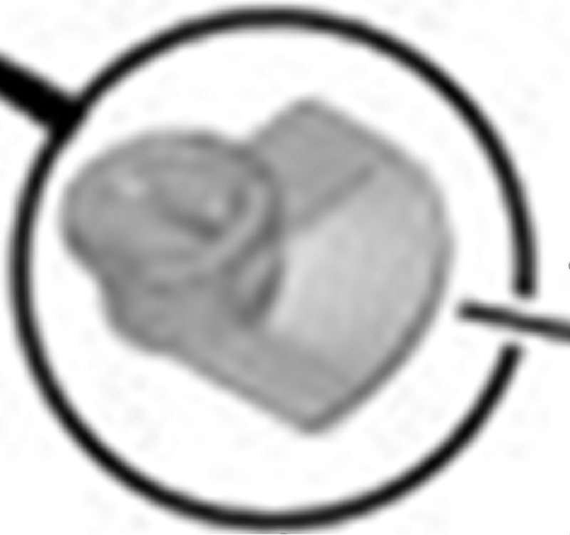 Peugeot Cab Front Floor Mat Hog Ring 2 (Quadrant)