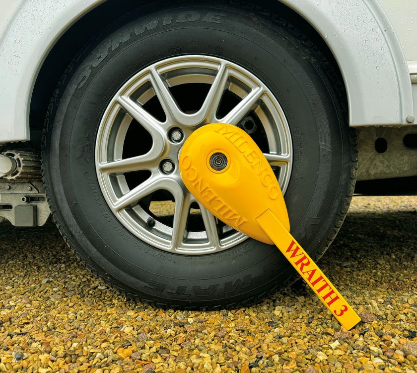 Read more about Milenco Wraith 3 - Caravan Wheel Lock product image