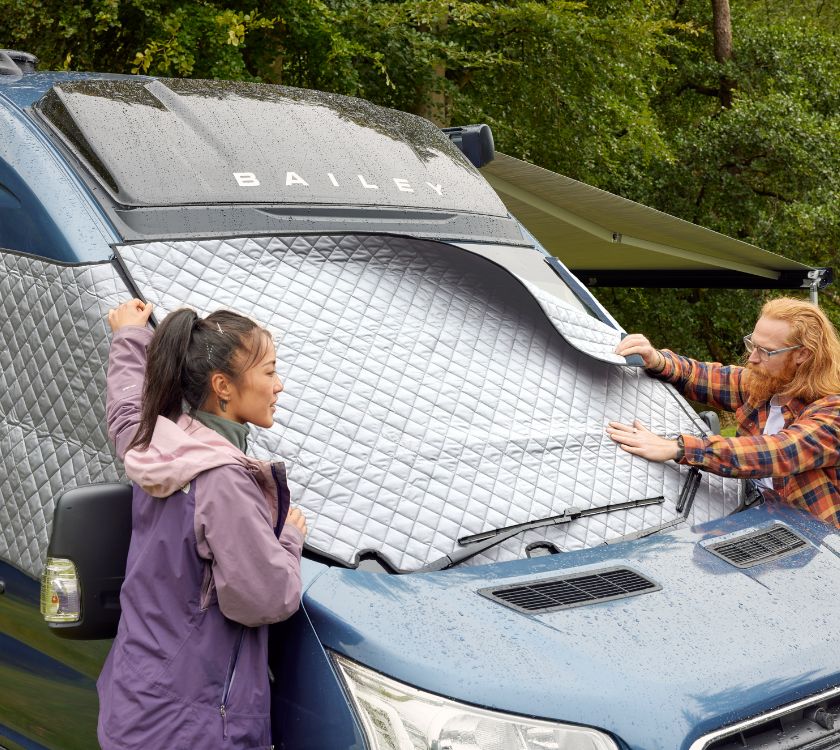 Read more about Premium Insulated Thermal Windscreen Cover - Ford Transit H3 - Silver product image
