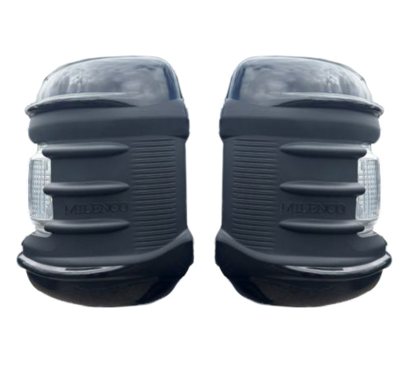 Milenco Fiat/Peugeot/Citroen Mirror Protector Black 2025+