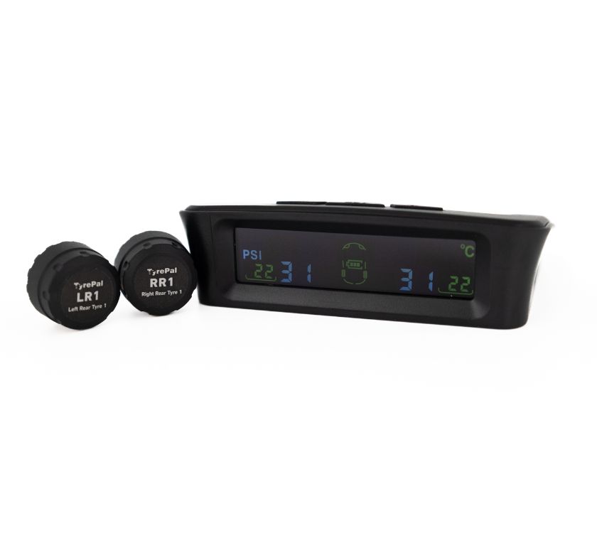 Read more about Tyrepal TPMS Solar Colour Pro + 2 TCSO Sensors | Tyre Pressure Monitor product image