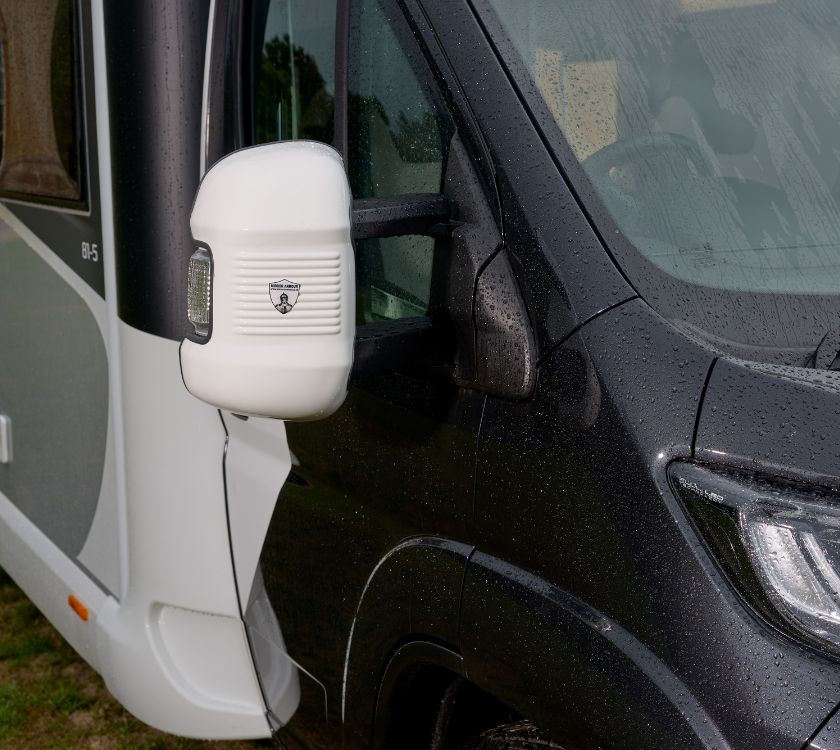 Read more about Premium Long Arm Motorhome Mirror Protectors - Fiat / Peugeot / Citroen - 2025+ product image