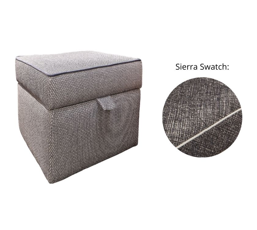 Bailey Pegasus Black Edition Storage Footstool - Sierra