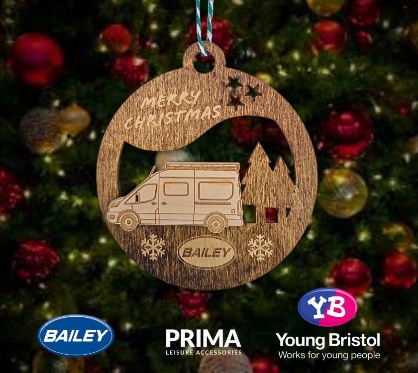 Christmas 2025 Bailey Bauble - Campervan