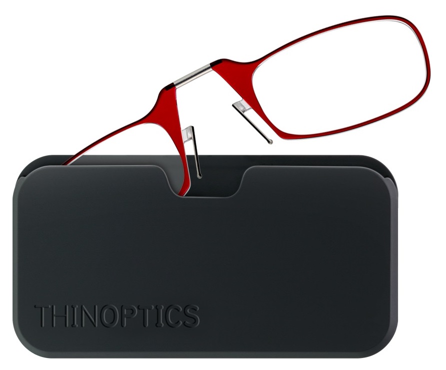 ThinOPTICS Reading Glasses Ruby Red +1.5 PRIMA Leisure