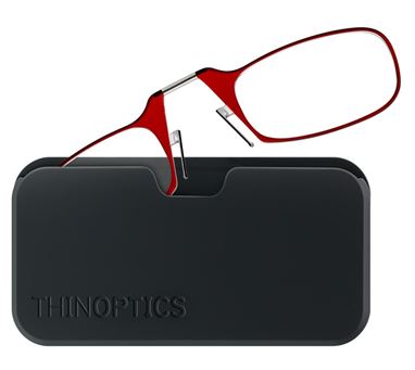 ThinOPTICS Reading Glasses Ruby Red +2.0