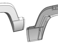Autograph II O/S Wheel Arch Moulding (Assembled)