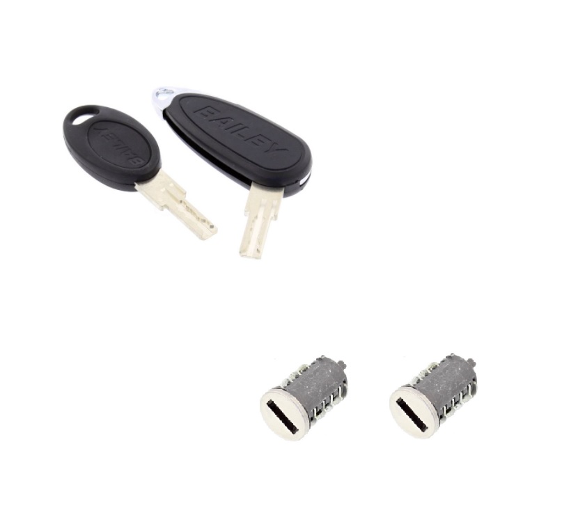 FAWO 2 Lock Set (2x FW Barrel & 1x Pair FW Keys)