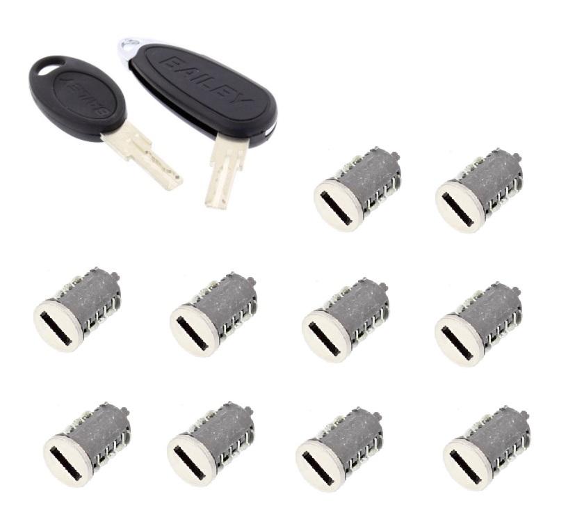 Read more about FAWO 10 Lock Set (10x FW Barrel & 1x Pair FW Keys) product image