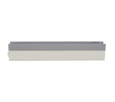 UN4 R/H Plastic Drawer Side 430 mm Grey/White