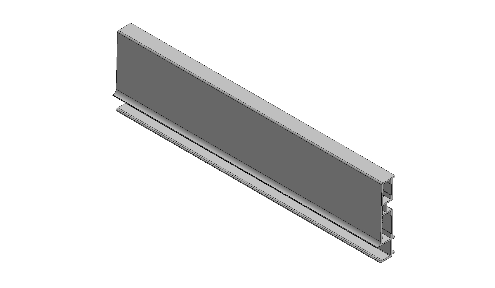 UN4 Car/Vig Plastic Drawer Rear 330 mm White